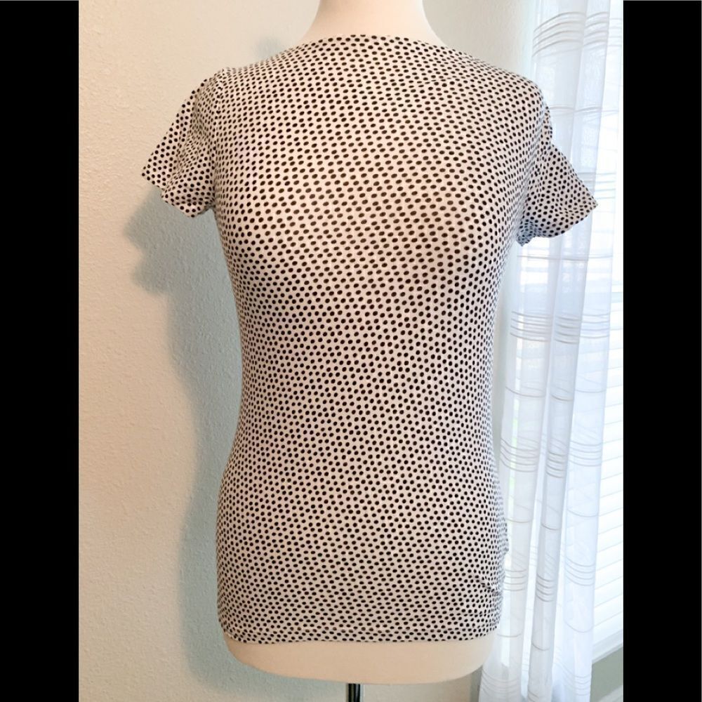 Jones New York Polka Dot tee